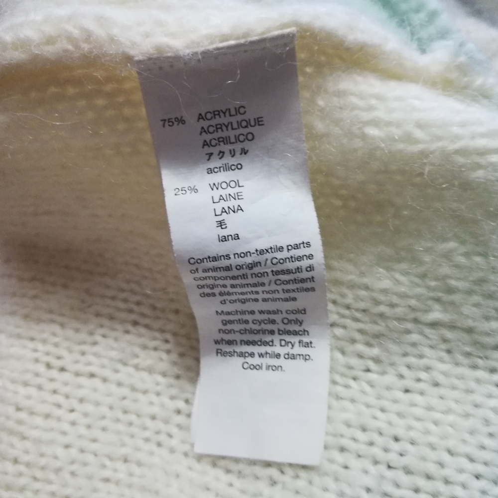 GAP Wool Colorblock Sweater - Picture 5 of 5